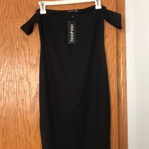 Boohoo black dress!!
